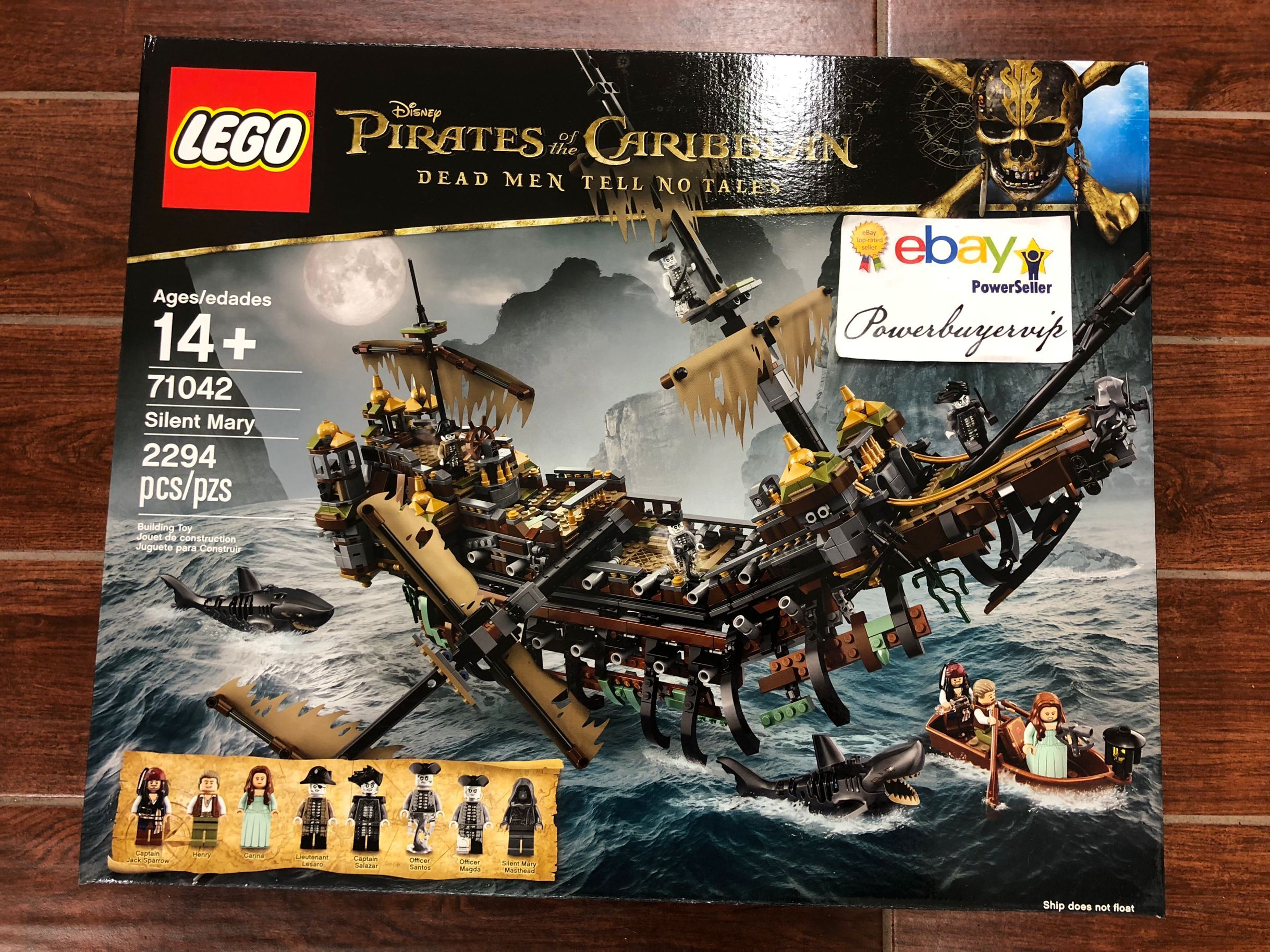 NEW LEGO 71042 Lego Pirates of the Caribbean Silent Mary 2017 Building Toys - Click Image to Close